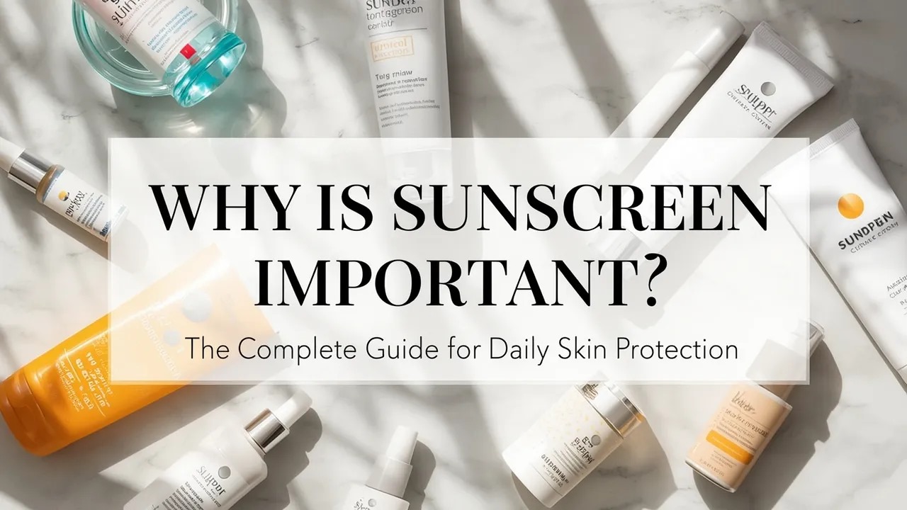 Why Is Sunscreen Important The Complete Guide to Daily Skin Protection