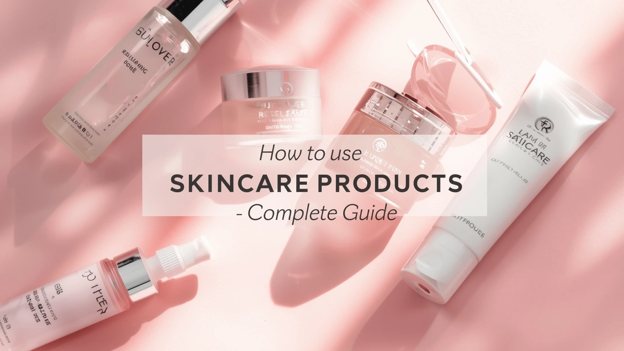 How to Use Skincare Products for Best Results A Complete Guide